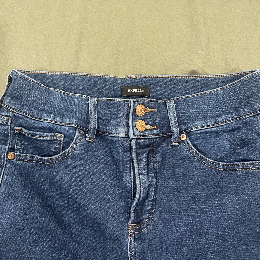 EXPRESS Crop Skinny Mid Rise - Picture 5 of 5